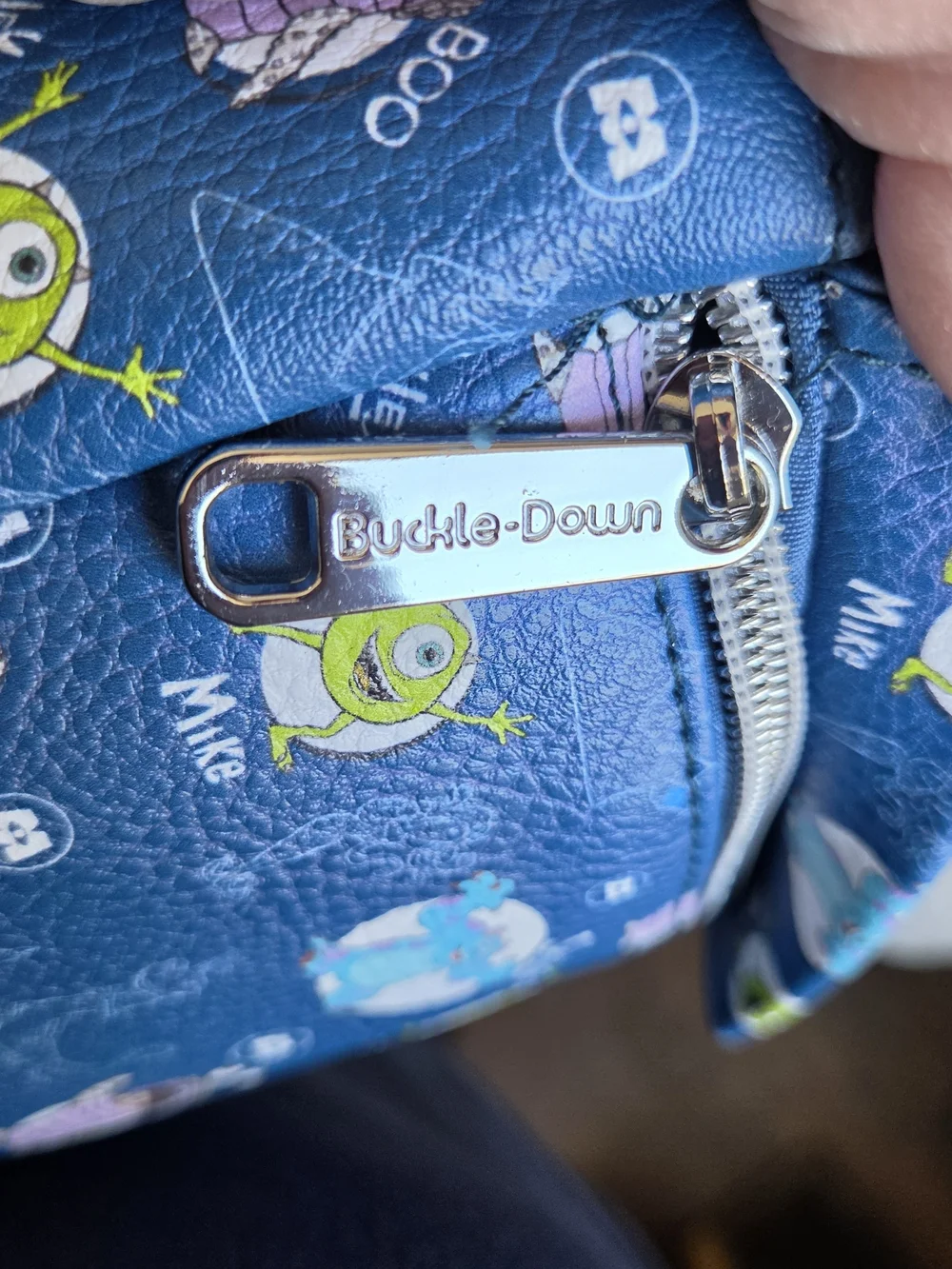 Buckle-Down Disney Pixar Storybook Monsters, Inc. Crossbody Bag